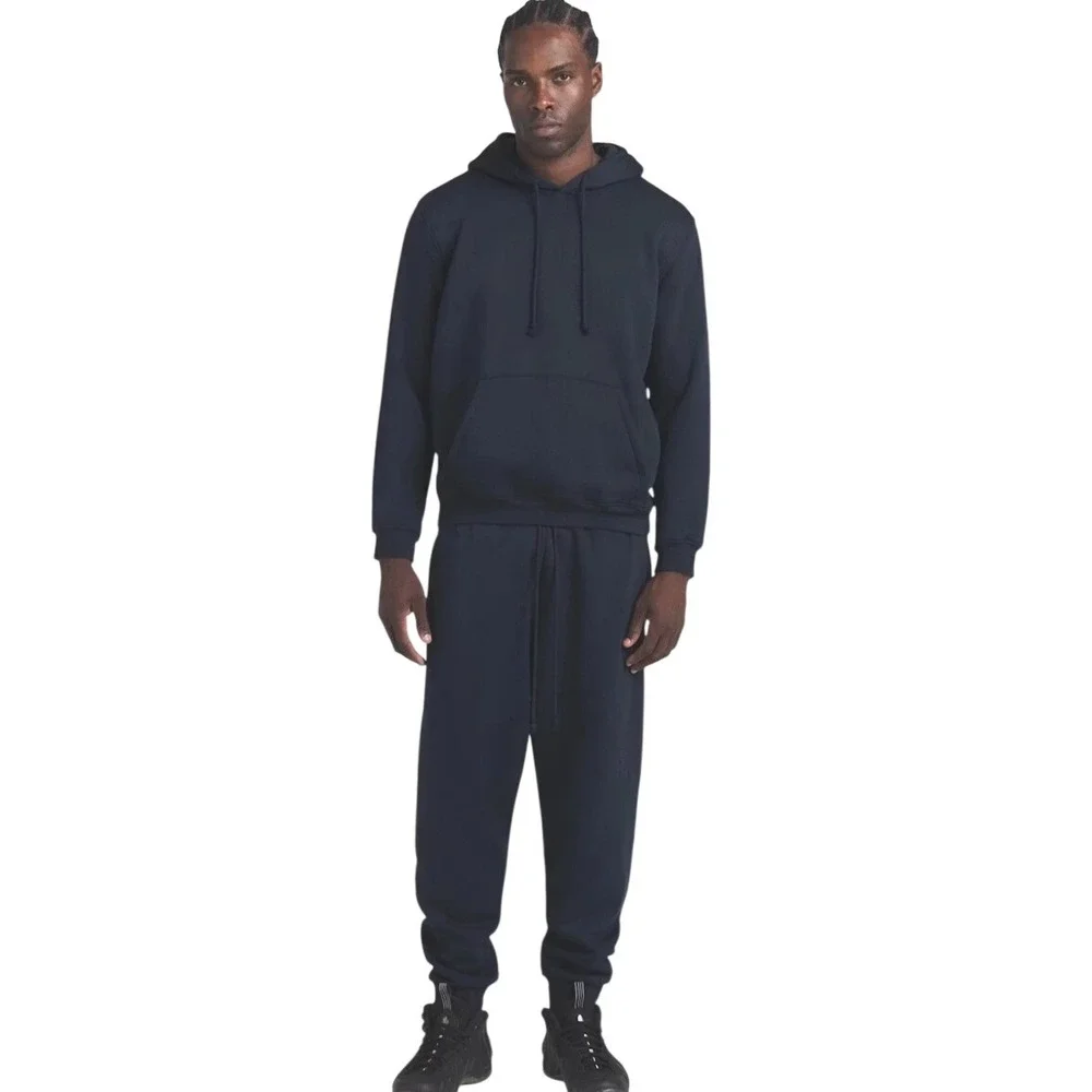 Skims Fleece Lounge Tapered Jogger Navy Blue BO-PNT-5428M Mens 2X